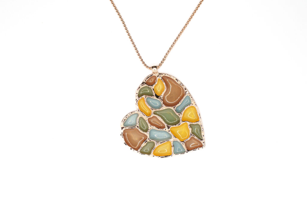 Κολιέ Heart Mosaic